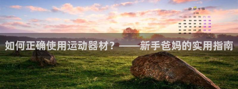 意昂4集团logo：如何正确使用运动器材？——新手爸