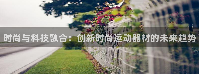 意昂体育4：时尚与科技融合：创新时尚运动器材的未来趋