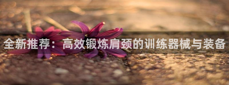 意昂4集团官网首页：全新推荐：高效锻炼肩颈的训练器械